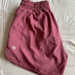 Pink Lululemon Shorts